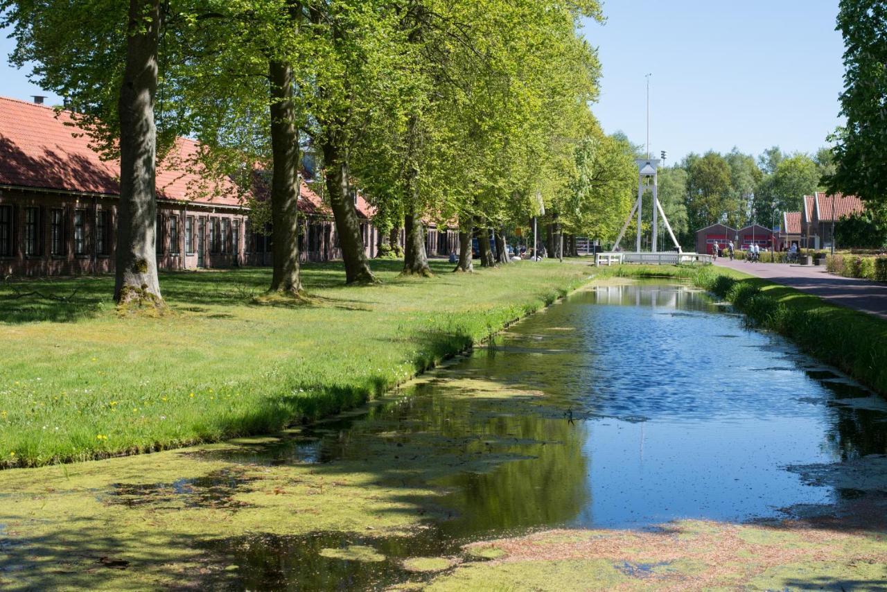 4P Chalet Tolve Met 4 Fietsen Vlakbij Natuurgebieden Drents Friese Wold, Fochteloerveen En Gevangenisdorp Veenhuizen Остервольде Экстерьер фото