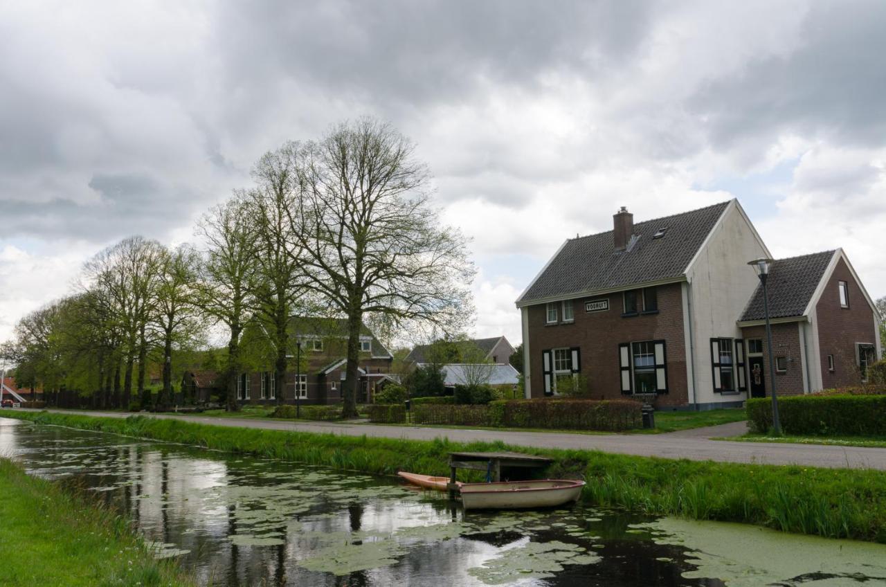 4P Chalet Tolve Met 4 Fietsen Vlakbij Natuurgebieden Drents Friese Wold, Fochteloerveen En Gevangenisdorp Veenhuizen Остервольде Экстерьер фото